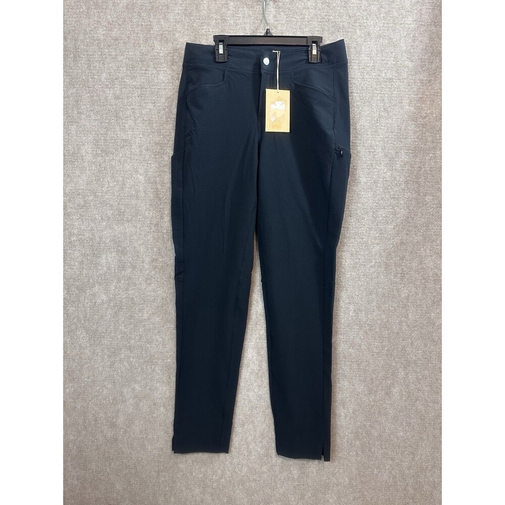 NWT Royal Robbins Pants Alpine Mountain Pro Black Women's 4 Slim Fit Stretch